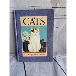 Susan Powers Artist CATS From The Jay Johnson Gallery Blank Hardcover Journal